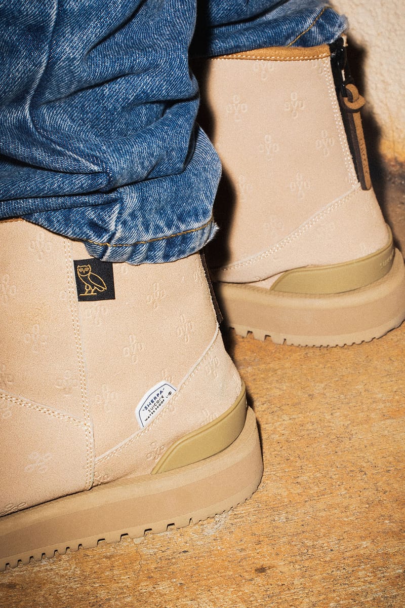 OVO ✖︎ SUICOKE ムートンブーツ ビブラムソール 28cm DRAKE Drake's OVO x Suicoke FW21 Collaboration | Hypebae