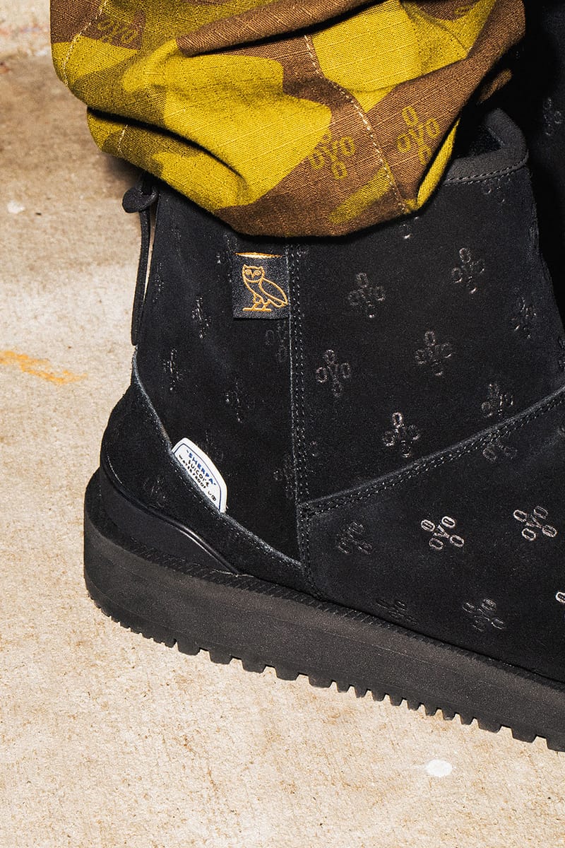 OVO ✖︎ SUICOKE ムートンブーツ ビブラムソール 28cm DRAKE Drake's OVO x Suicoke FW21 Collaboration | Hypebae