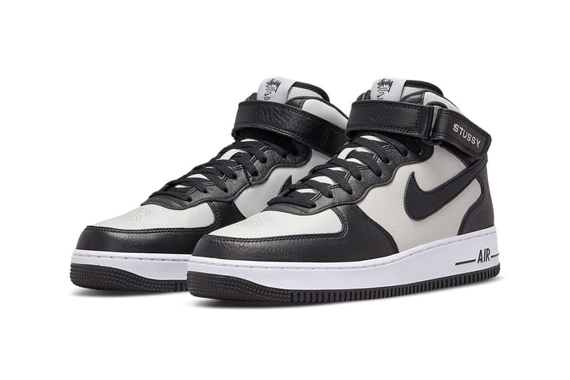 New Stussy x Nike Air Force 1 in Black and White | Hypebae