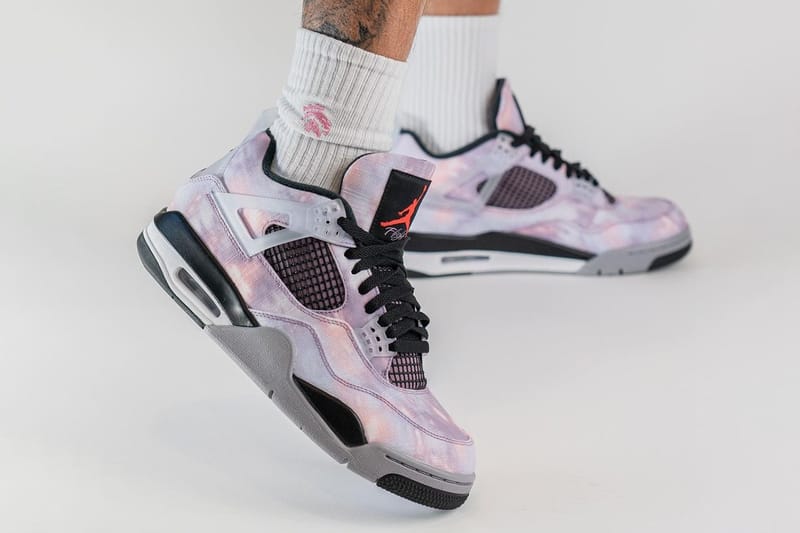 On-Foot Look at Air Jordan 4 