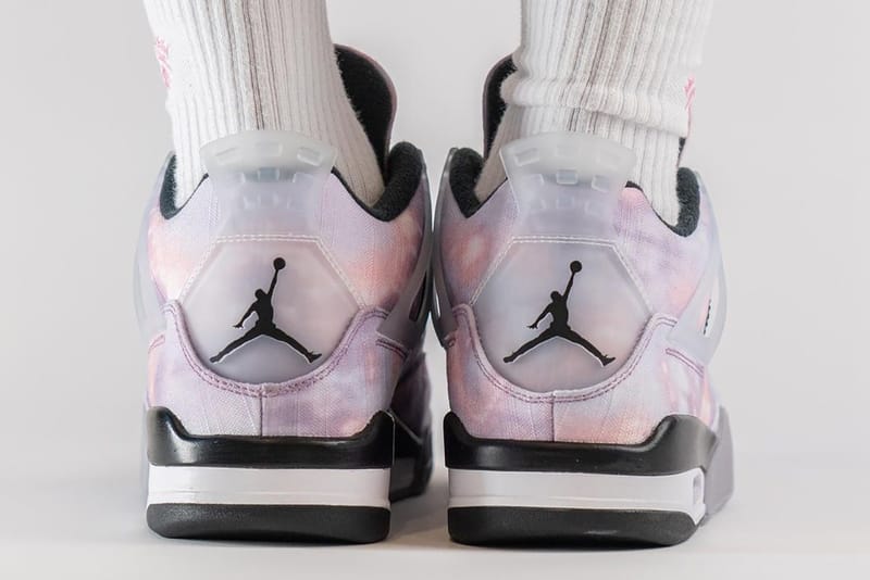 On-Foot Look at Air Jordan 4 