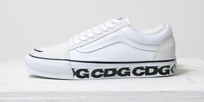 COMME des GARÇONS CDG x Vans White Old Skool Drop | Hypebae COMME des GARÇONS CDG x Vans White Old Skool Drop | Hypebae