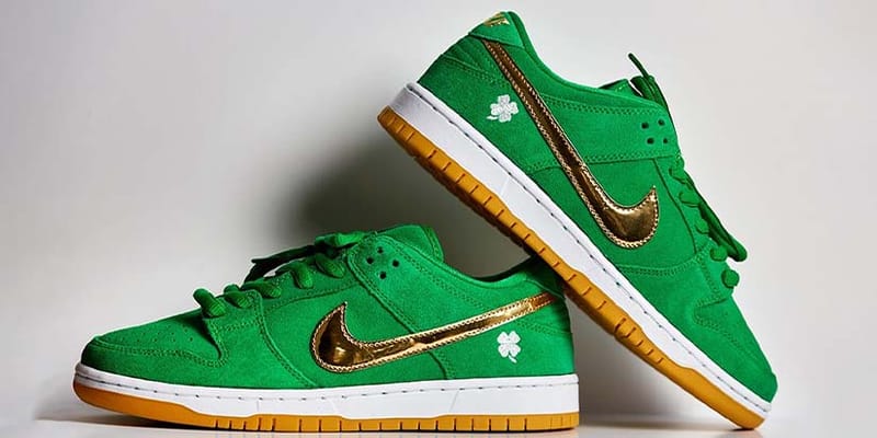 Nike SB Dunk Low "St. Patrick’s Day/Shamrock" Nike SB Dunk Low St. Patrick's Day Shamrock BQ6817-303 Men's Size