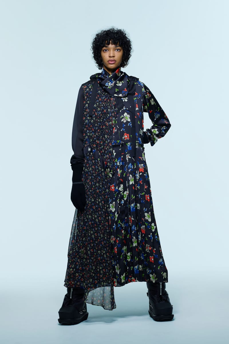 あ*こ様 sacai 22SS Suiting Mix Dress sacai Pre-Fall 2022 Womenswear Collection | Hypebae
