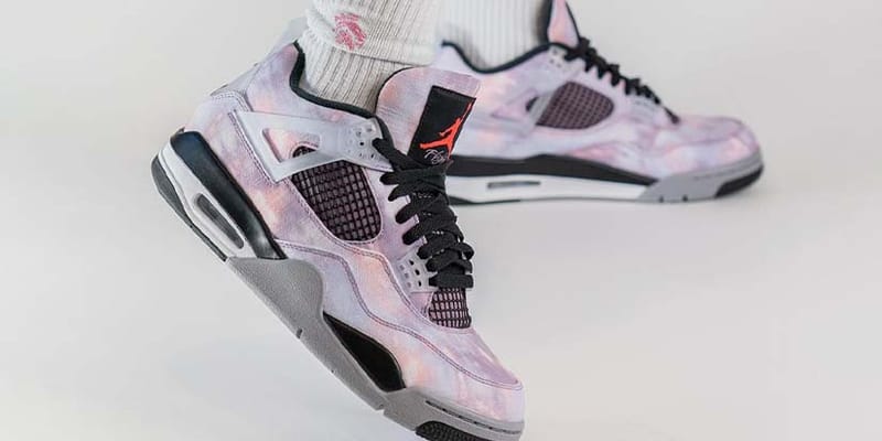 On-Foot Look at Air Jordan 4 
