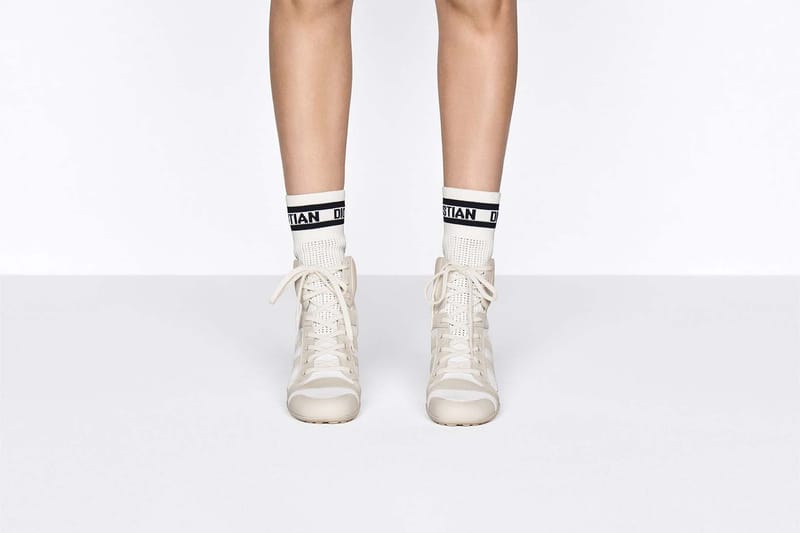 Dior D-ZENITH ヒール ショートブーツ Dior Releases Luxury D-Zenith Sneaker Heel | Hypebae