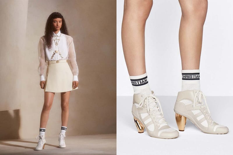 Dior D-ZENITH ヒール ショートブーツ Dior Releases Luxury D-Zenith Sneaker Heel | Hypebae