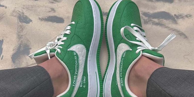 Gigi Hadid Wears Louis Vuitton Nike Air Force 1 | Hypebae