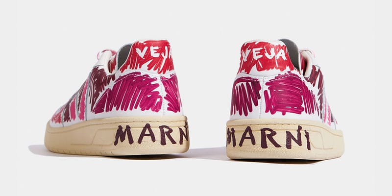 Marni x Veja V-10, V-15 Sneaker Collaboration | Hypebae