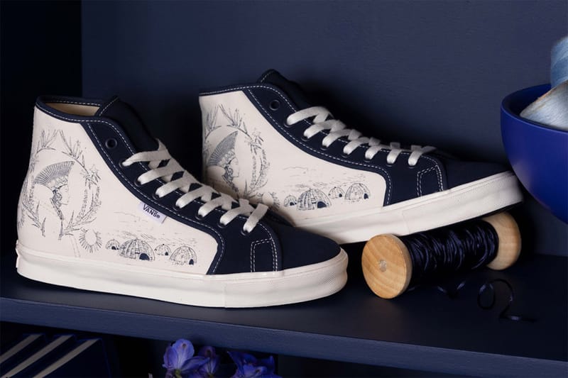 【新品】  VANS / バンズ | 2022SS | VAULT×SARAH ANDELMAN ”INTERNATIONAL WOMEN’S DAY” OLD SKOOL V PLATFORM LX オールドスクール ベルクロ スニーカー 箱付き | 26.5 | Soko Multi / グリーン | メンズ Sarah Andelman x Vault by Vans Collaboration Info | Hypebae