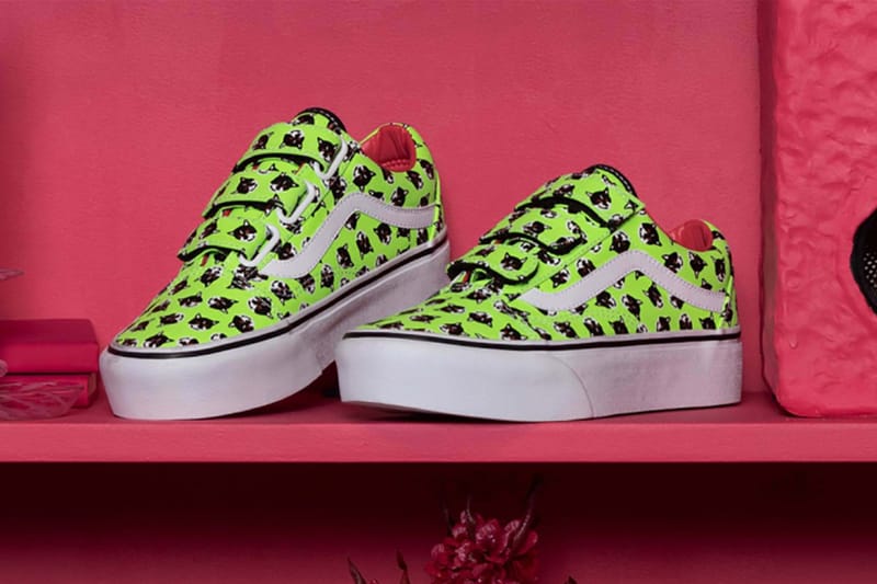 【新品】  VANS / バンズ | 2022SS | VAULT×SARAH ANDELMAN ”INTERNATIONAL WOMEN’S DAY” OLD SKOOL V PLATFORM LX オールドスクール ベルクロ スニーカー 箱付き | 26.5 | Soko Multi / グリーン | メンズ Sarah Andelman x Vault by Vans Collaboration Info | Hypebae