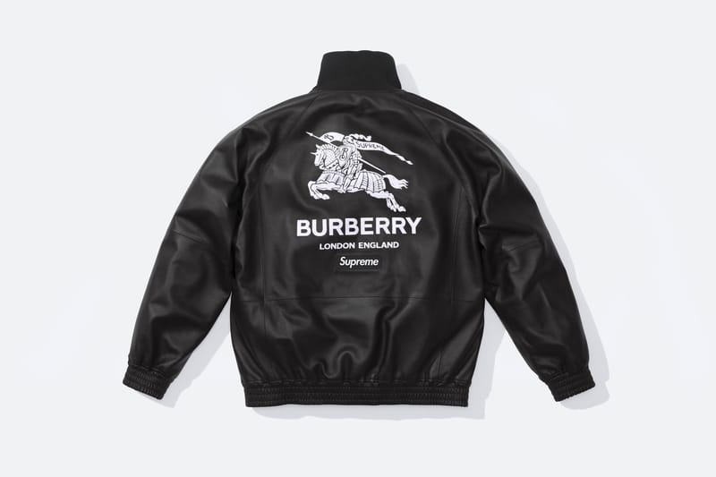 Supreme®/Burberry® Crusher BLACK M/L Burberry x Supreme