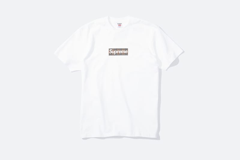 種類豊富な品揃え Supreme Burberry Box Logo Tシャツ ブラック L T