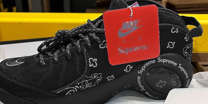 Nike×supreme AIR ZOOM FLIGHT95 Supreme x Nike Zoom Flight 95 Collab Release Info | Hypebae