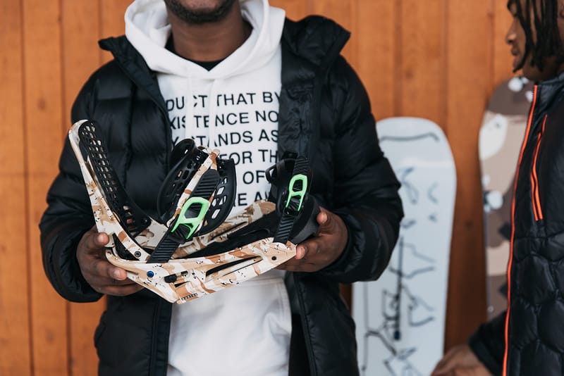 burton virgilabloh コラボ　ビンディング　メンズ　Sサイズ Virgil Abloh x Burton Snowboarding Collab Release | Hypebae