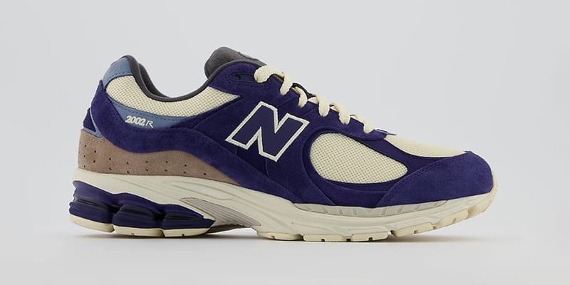 New Balance 2002R Purple/Cream Sneakers Release | Hypebae