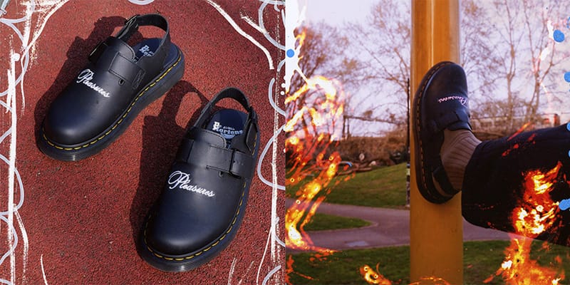 PLEASURES x Dr. Martens Jorge Mule Collab Drop | Hypebae