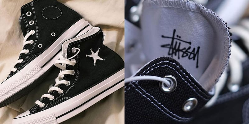 Stussy x Converse Chuck 70 Hi Closer Look Images | Hypebae
