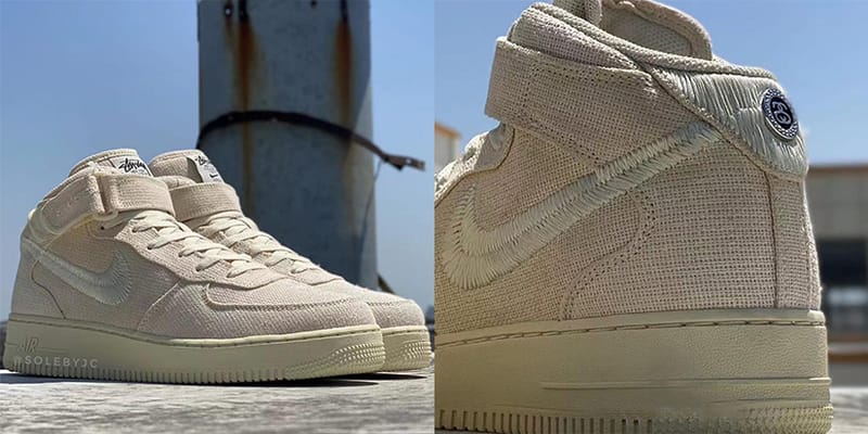 Stussy x Nike's Air Force 1 Mid 