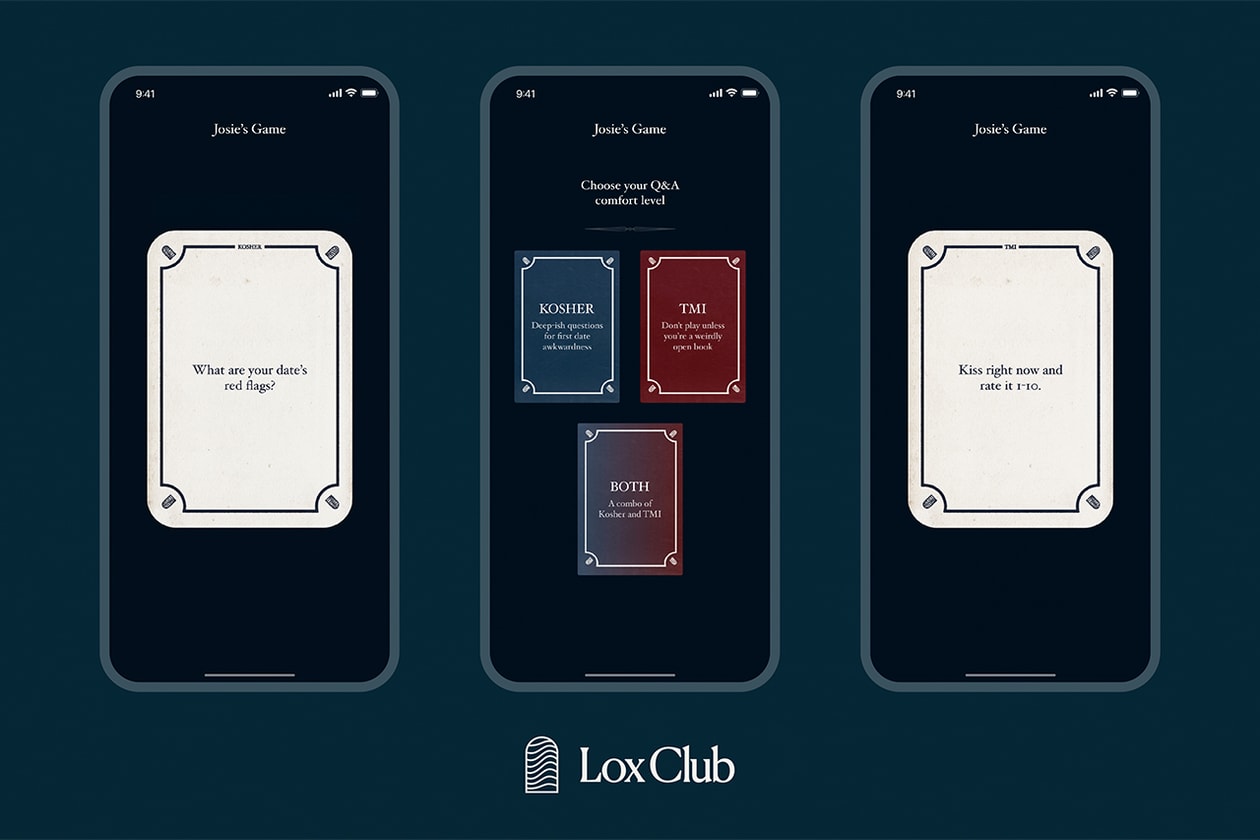 Lox Club App Launches New Hack for First Dates Hypebae