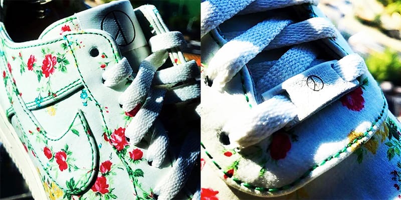 G-Dragon PEACEMINUSONE x Nike Air Force 1 Floral | Hypebae