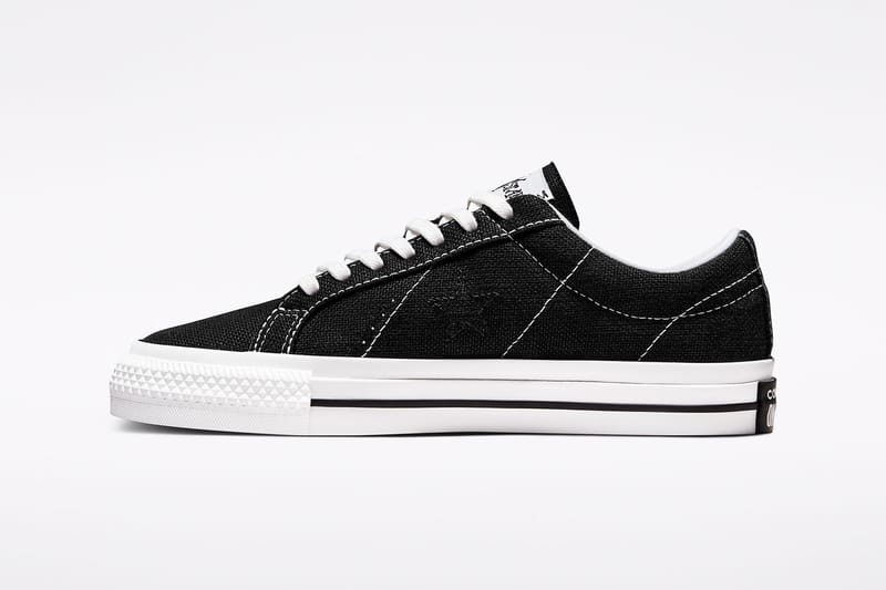 靴 STUSSY CONVERSE ONE STAR OX BLACK Buy Stussy x One Star Low 'Black' - 173120C | GOAT