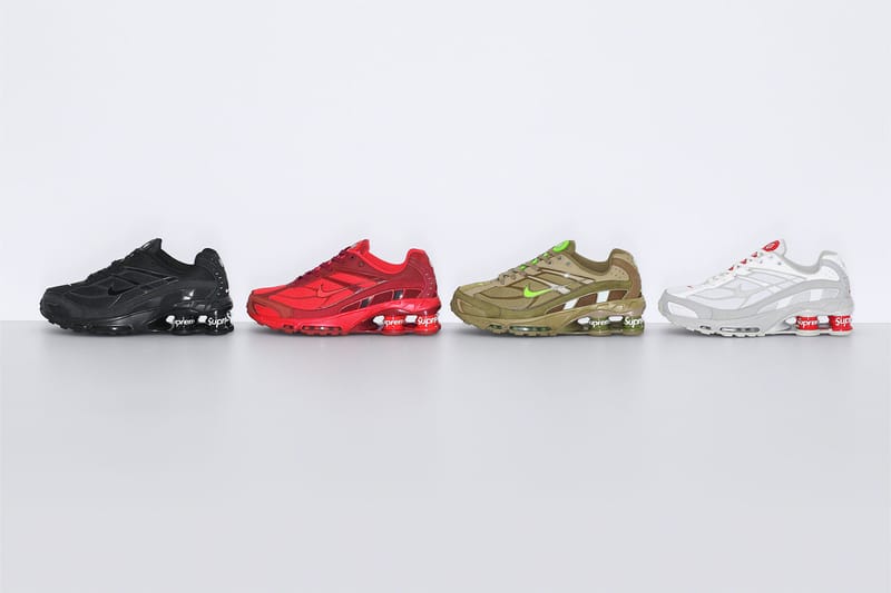 Supreme x Nike Shox Ride 2 Official Images, Release | HYPEBAE