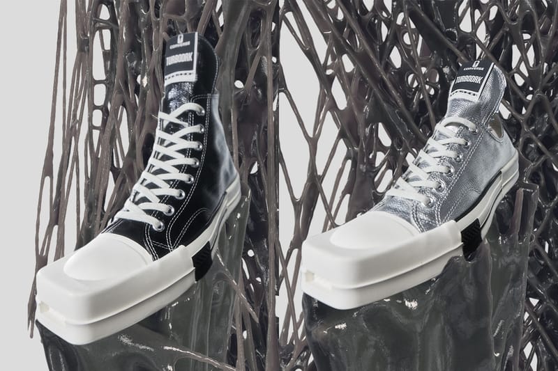 靴 RICK OWENS DRKSHDW x CONVERSE TURBODRK converse-rick-owens-drkshdw-