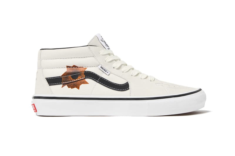 Supreme x Vans Skate Grosso Mid by Nate Lowman | Hypebae Supreme x Vans Skate Grosso Mid by Nate Lowman | Hypebae