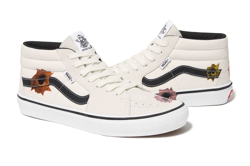 Supreme x Vans Skate Grosso Mid by Nate Lowman | Hypebae