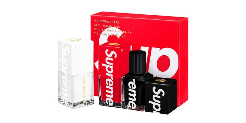 ［新品・未使用品］Supreme x Pat McGrath ネイルポリッシュ Supreme x Pat McGrath Labs FW22 Nail Polish Trio | Hypebae