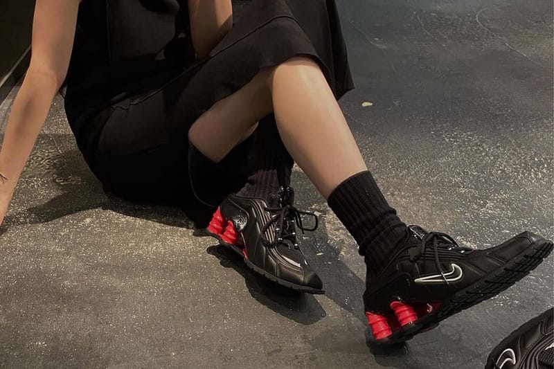 Rose Martine 22cm MR4 Shox Nike Rose モモ　Martine X MR4 Shox Nike 靴