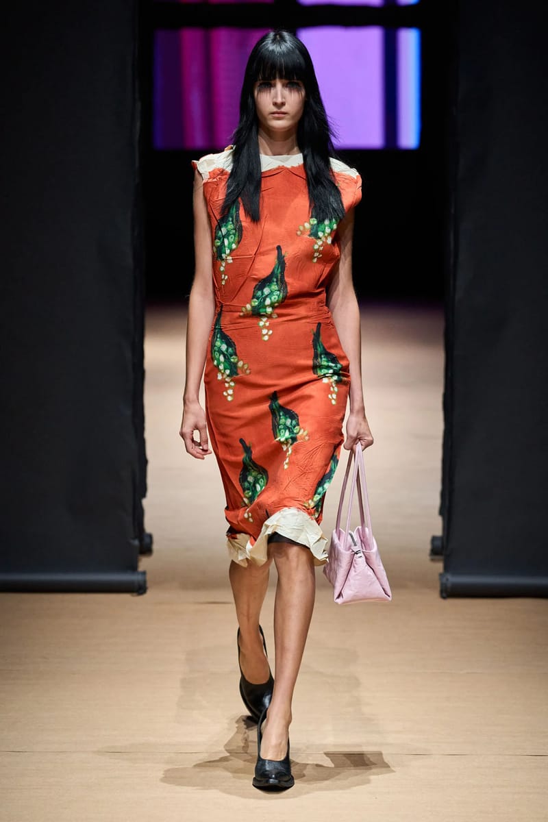 Prada SS23: Extra-Heavy Falsies, Slits, Skinny Pants | Hypebae