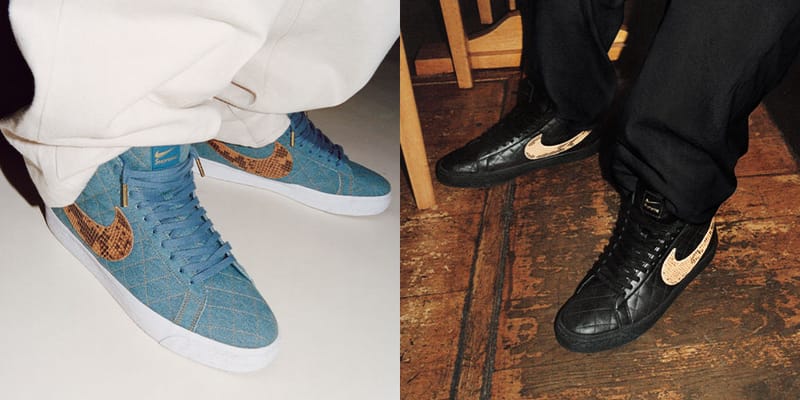Supreme NIKE SB Blazer Mid 美品 28cm First Look Supreme x Nike SB Blazer Mid