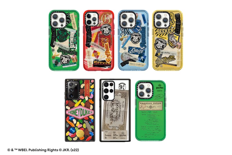 ハリーポッター スニッチ Airpods Pro用 ケース CASETiFY ハリー・ポッター×ケースティファイ」4つの寮モチーフ＆“忍びの地図”が