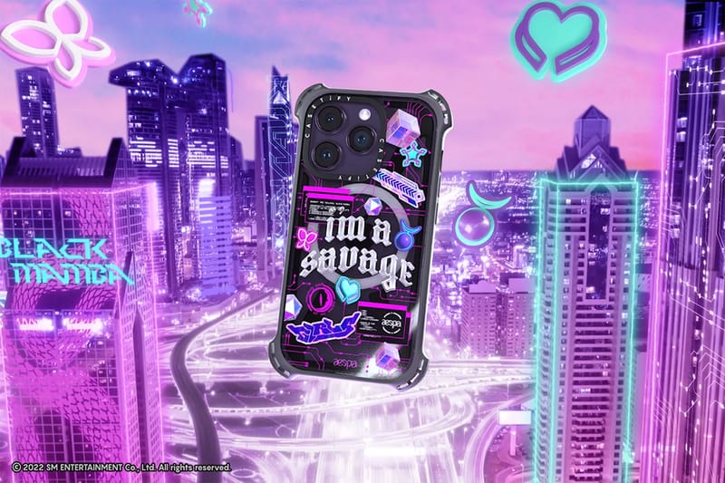 CASETiFY aespa メタルチェーン aespa x Casetify Tech Accessories Collaboration | Hypebae