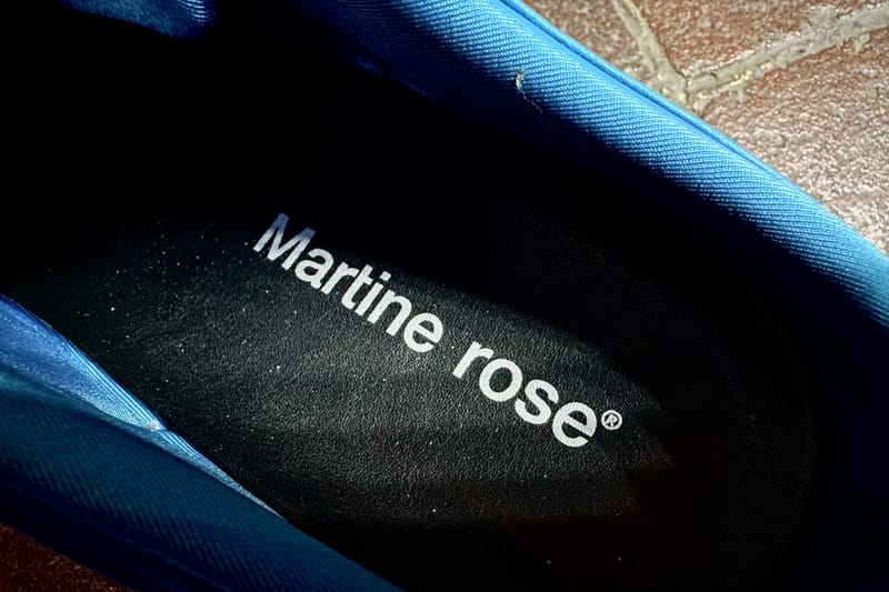 Martine Rose x Nike Shox MR4 Blue Colorway Info | Hypebae