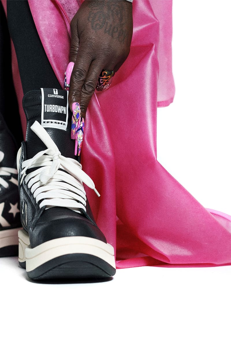 Rick Owens DRKSHDW x Converse Zebra TURBODRK | Hypebae