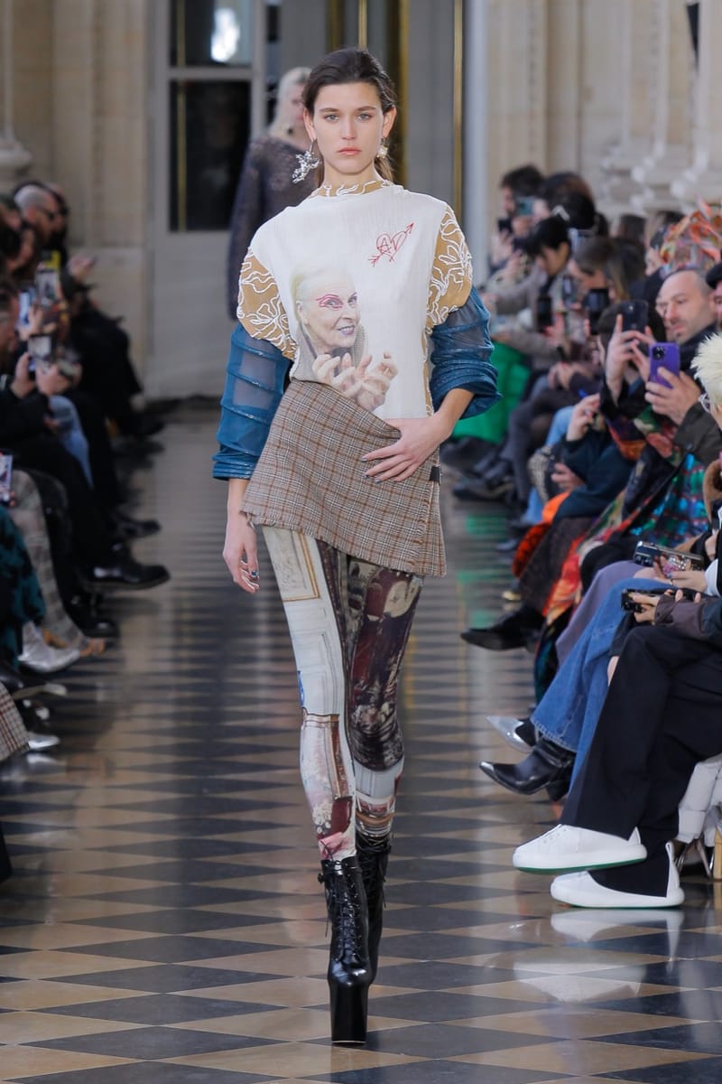 Andreas for Vivienne Westwood's FW23 at PFW | Hypebae