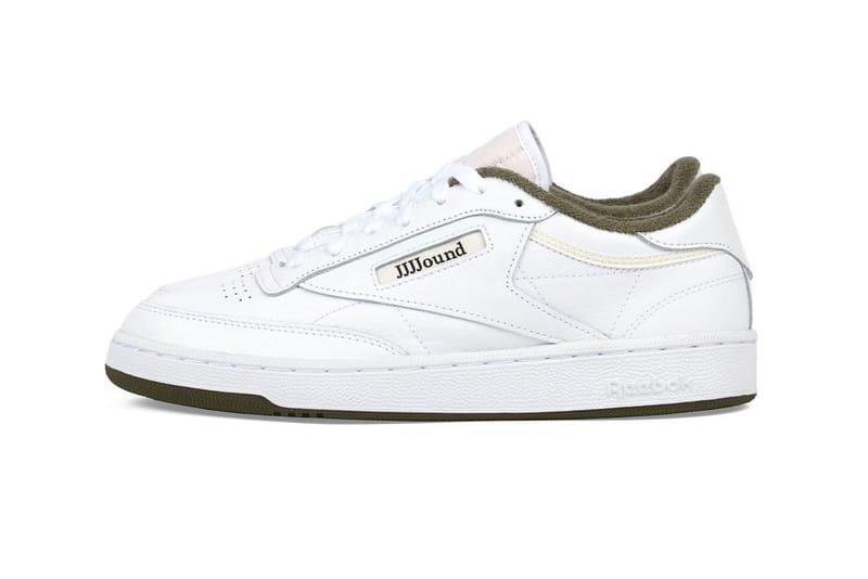 JJJJound × Reebok Club C Olive オリーブ　30cm jjjjound-reebok-club-c-olive-