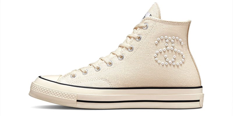 チ*ル様 Stüssy × Converse Chuck 70 HIホワイト 2 Stussy x Converse Chuck 70 Hi 