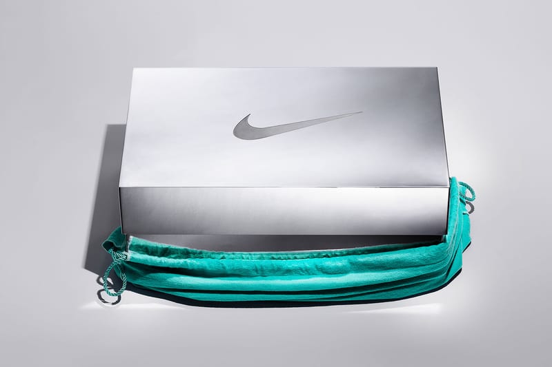 Tiffany & Co. x Nike Air Force 1 Silver Shoebox | Hypebae