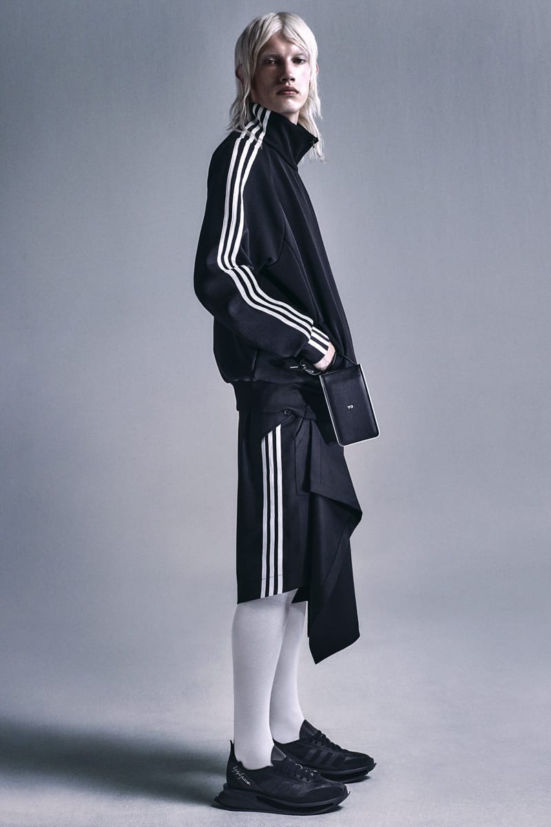 Y-3 YOHJI YAMAMOTO レイヤードサルエルパンツ adidas adidas x Yohji Yamamoto Y-3 SS24 Lookbook | Hypebae