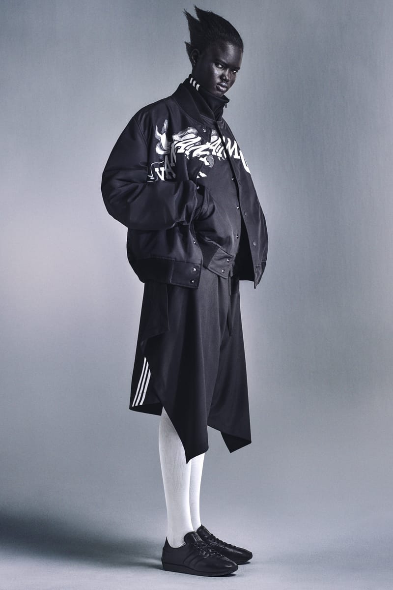 【Yohji Yamamoto】power net Yohji Yamamoto Men's' Embroidery Draped Pants in Black | LN-CC®