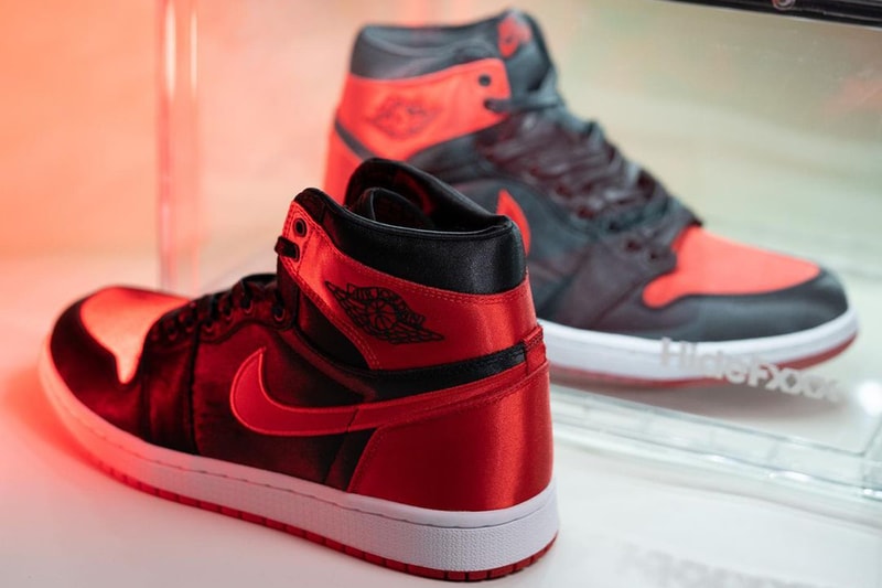 Early Look at Air Jordan 1 in Satin Bred | Hypebae