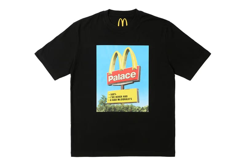 マ*服様 Palace skateboadrs × Macdonald's パー Palace McDonalds Hoodie Sweatshirt Skateboard Spell Out Script