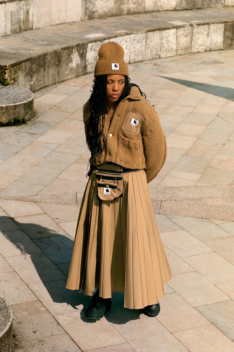 Sacai x Carhartt FW2023/シベリアンパーカ　極上 Sacai and Carhartt WIP Announce FW23 Collaboration | Hypebae