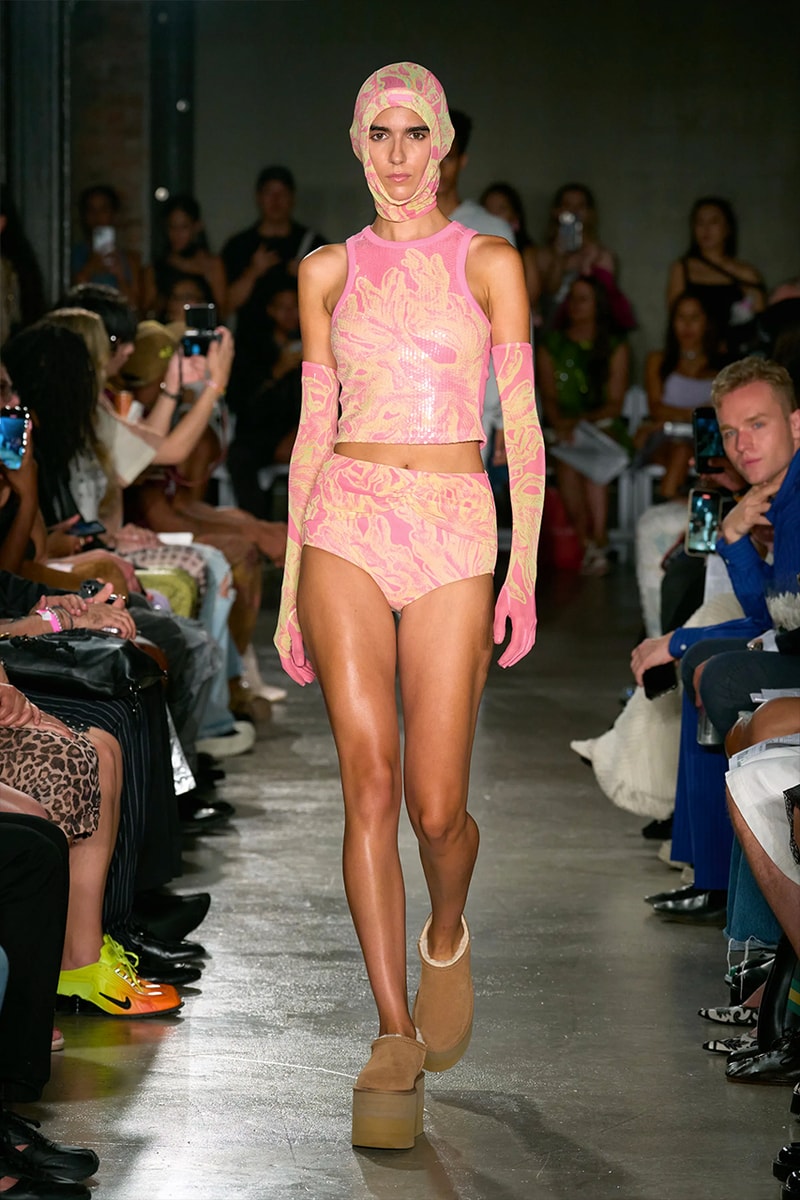 Private Policy Is Pretty in Pink for NYFW SS24 Haoran Li Siying Qu ...