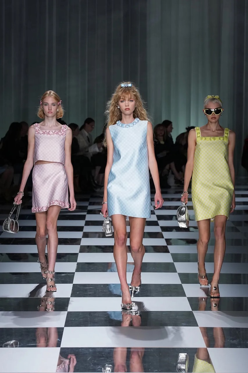 Versace Goes Back in Time to the '60s for MFW SS24 | Hypebae