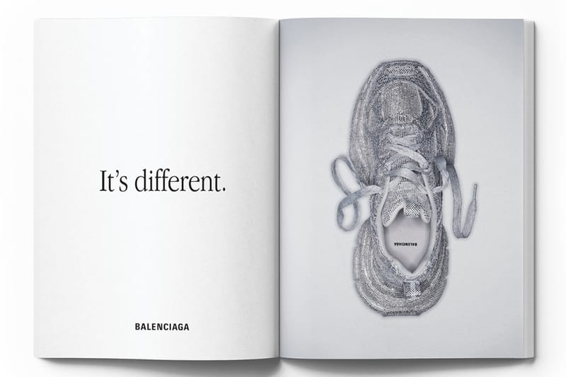 BALENCIAGA アートブック Balenciaga Releases New It's Different Campaign | Hypebae